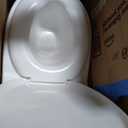 Nuby My Real Potty Training Toilet with Life-Like Flush Button and Sound - 18+ Months - White