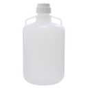 50L(13.2 Gallon) Lab Round Carboy, PP Materia Bucket,Molded Graduation, with Integrated Shoulder Lifting Handle, IN-CAB50