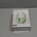 Wentronic Y01 Wireless Noise Canceling Headphones Bluetooth 5.3 Over Ear Headphones with Microphone, Hi-Res Audio, 48H Playtime, Foldable Comfortable Earpads,Compatible with iOS,Android,PC, Green