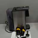 Hot & Iced Coffee Maker with Bold Setting, Single Serve Coffee Maker for K Cup and Grounds, 6-14 Oz Brew Sizes, 50 Oz Removable Water Tank, One Cup Coffee Machine with Reusable Filter, Black