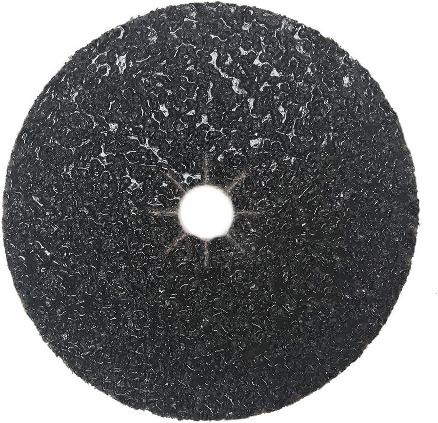 408012 Floor Sanding Disc, Silicon Carbide, Cloth Back, 7" x 7/8" Hole, Grit 12X, 50 Pack