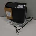 Mini Hot and Iced Coffee Maker Single Serve, for K Cup and Ground, 6 to 14 Oz Brew Sizes, with Recipe Book, for Home, Travel, RV, Office and Dorm, Classic Black (2.0 Version)