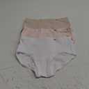 Bali Women's Pack, Lux Cotton Essentials Hipster Underwear, Moisture-Wicking, Tummy Control, 3-Pack Small