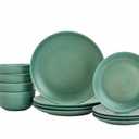 Gallery 11pc Madison Dinnerware Set Green