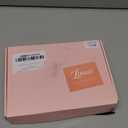 LONAI 4PC Clip in Hair Extensions, 100 Pure Protein Silk Curly Hair Extension for Women, 26 Inch Long Soft Natural Hair Extensions-Dark Almond brown with copper