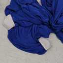 6 Pack Royal Blue Fitted Spandex Table Covers - 6ft Stretch Tablecloths for 6 Foot Rectangle Folding Cloths Rectangular Bulk Linen Fabric Elastic Wedding Reception Banquet Birthday Party