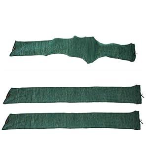 Arcturus Silicone Treated Gun Socks for Rifles, Extra Wide - Fit Scopes, Pistol Grips & Tactical Accessories, 47” x 6” (Green 2-Pack)