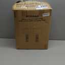 RORIANO Rustic Farmhouse Table Lamps for Living Room Bedroom, Vintage Bedside Lamp with Dual USB Port, Antique White Resin Retro Nightstand Lamps with Night Light, Bulbs Include (1 Pack-Wash White)