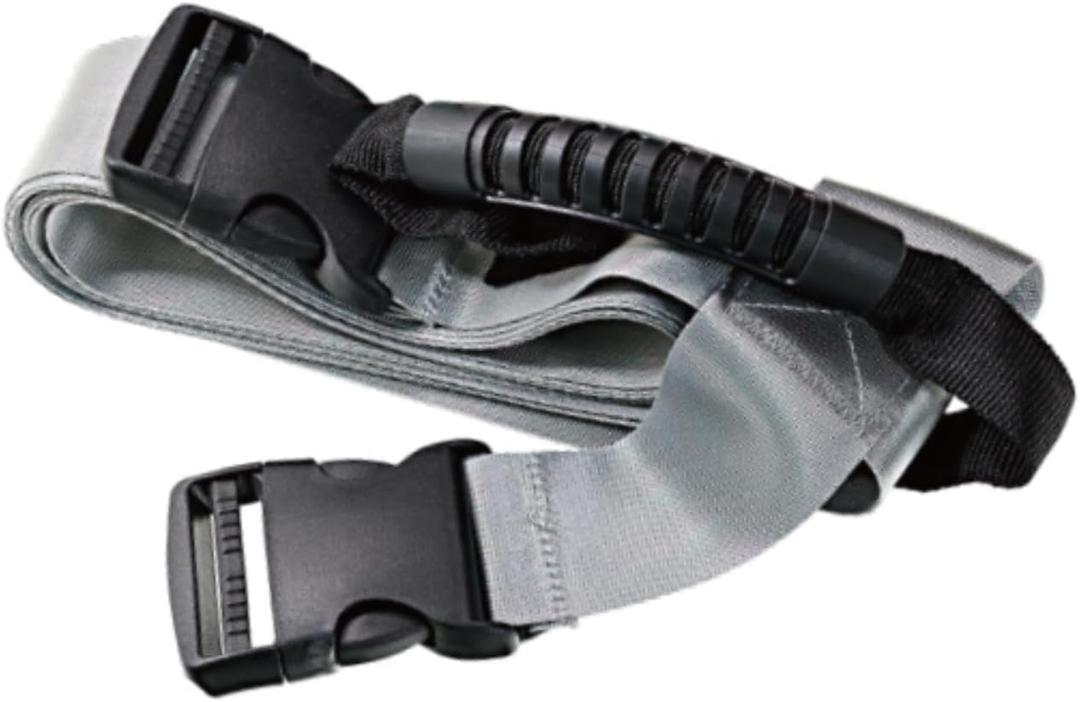 X-Shaped Style Carry Straps Luggage Lashing Strap Holder Wearproof Comfortable Grip Adjustable Belt for Heavy Objects Luggage, Gray