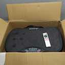Vibration Plate Exercise Machine Weight Loss, Full Body Workout Vibration Plate Lymphatic Drainage, 199 Adjustable Speeds Power Shaping Vibrating Plate 450 Lbs Capacity Fitness Platform (Black)