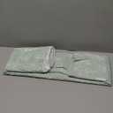 Bedsure Duvet Cover Queen Size - Reversible Green Queen Duvet Cover Set with Zipper Closure, 3 Pieces Floral Patterned Bedding Set with 8 Corner Ties and 2 Pillow Shams (Queen (90" x 90"), 00 - Sage Green (No Comforter))