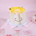 Pink Bowknot Cake Toppers and Picks, 19 PCS Bow Cupcake Toppers Pink Bow Birthday Decorations, Bows Decorations for Baby Shower Birthday Wedding Bachelorette Party Supplies