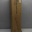 JACKYLED Bathroom Light Fixture, Modern 4-Light Vanity Lights with Art Glass Shades, 3 Color Temperatures LED Bathroom Lighting Fixture Over Mirror, 20W 1200 Lumen 30 Adjustable, Amber Glass