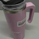 REDUCE Chiller Vacuum Insulated 40 oz Tumbler - Soft Sit Base Travel Mug - Dishwasher Safe - Cosmetic Pink