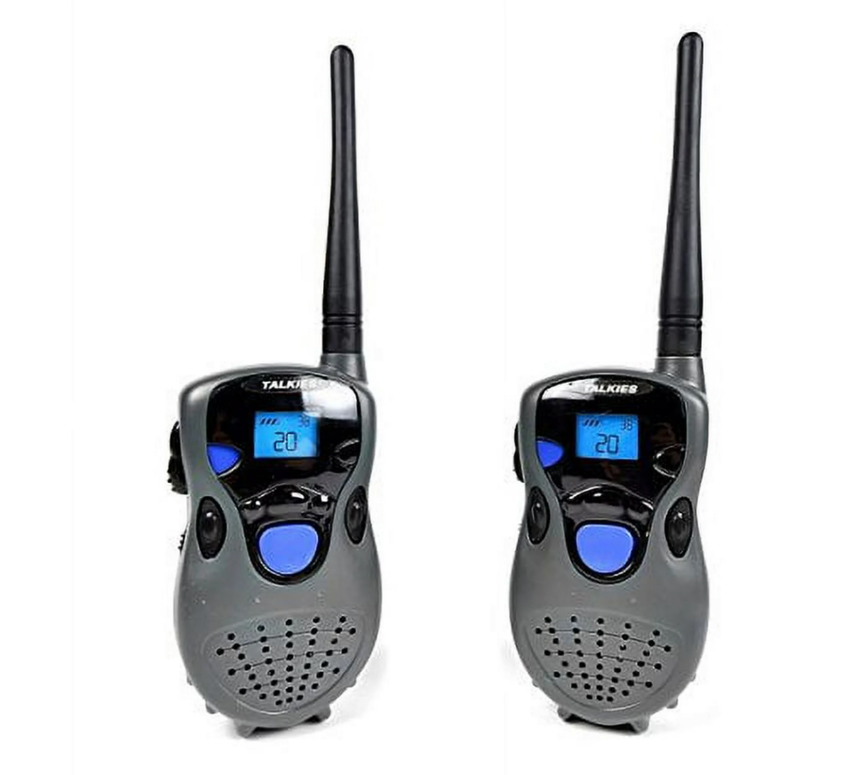 Maxx Action Toy Walkie Talkies, Two Way Radios with Built in Morse Code, for Children