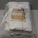 Linen Blackout Curtains for Living Room - Boho Plaid Pattern Thermal Insulated Grommet Cottage Core Window Treatments Rustic Drapes for Farmhouse, 52x84 Inch 2 Panels, Natural