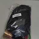 SOMSOC 70s Disco Jumpsuit Costumes Women Fashion Disco Accessories for Halloween Necklace Earrings Bracelet Glasses Belt (Large)