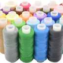 Sewing Thread 30 Colors Sewing Industrial Machine and Hand Stitching 250 Yards Each Sewing Thread Polyester