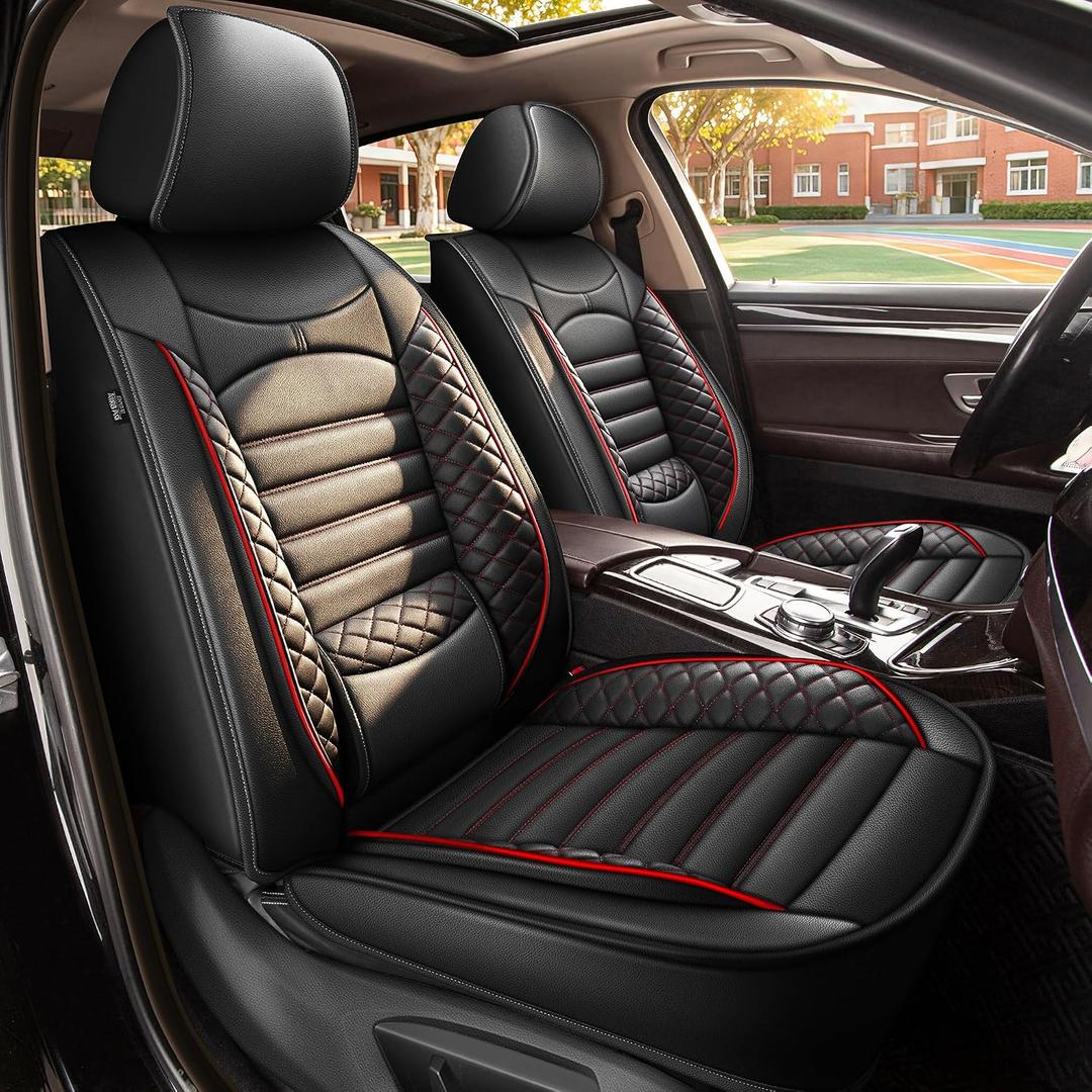 Seat Covers for Volkswagen Tiguan 2009-2026 2027 Full Set 5 Seats Leather
