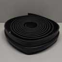 Garage Door Seals Bottom Rubber Strip, Weather Stripping Kit Seal Strip Replacement, Universal Weatherproof Threshold Buffering Sealing Rubber 4" Width (1/4 Inch T-End, 20FT Long)