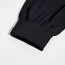 Town Scrubs for Women Scrub Set - Jogger Pant and Comfort Stretch V-Neck Easy Care Uniforms (Black, L)