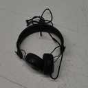 JLab Studio Wired On-Ear Headphones, Black, Tangle Free Cord, Ultra-Plush Faux Leather with Cloud Foam Cushions, 40mm Neodymium Drivers with C3 Sound