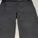 Houmous Inseam Women's Cotton Bootcut Pants Inner Pocket, X-Large/31" Inseam, Black