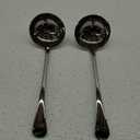 7.9-Inch Silver Small Ladle, Premium 18/10 Stainless Steel,Pack of 2,Ideal for Serving Gravy, Sauce, Soup