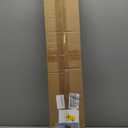 Gutter Guards 6 inch, White Painted Aluminum Leaf Filter Rain Gutter Covers with Screws Included, 8 PCS 28FT DIY Gutter Guards Protection for 5-inch and 6-inch Gutters, Fits Any Roof or Gutter Type