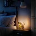 Dog lamp,Labrador Lights, Cute Pet Resin Dog Desktop Night Lights, Vintage LED Table Lamps Home Decor, Animal Series Art Night Lights for Christmas Birthday (Labrador)