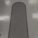 Full Length Mirror with Stand, 58"x18" Arched Full Body Mirror, Large Stand Up Aluminum Frame Floor Freestanding Hanging Leaning Mounted for Bedroom Living Room Entryway Black