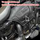 Motorcycle Heat Shield Deflectors Leather Side Saddle for Harley Nightster 975 Special 2022-2026 Engine Heat Insulation Pad Accessories