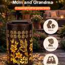 Solar Lanterns Outdoor Waterproof, Mothers Day Gifts for Mom, Hummingbird Garden Decor Gift for Women or Grandma, Hanging or Tabletop Lantern for Patio, Porch and Backyard