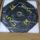 CAP Barbell 2-Inch Olympic Bumper Plate Weight Set with 6 Post Rack | 100-370 lbs | Multiple Options