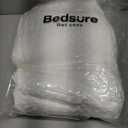 Bedsure Cooling Cotton Waffle King Size Blanket - Lightweight Breathable Summer Blanket of Rayon Derived from Bamboo for Hot Sleepers, Luxury Throws for Bed, Couch and Sofa, White, 104x90 Inches