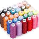 CiaraQ Sewing Threads Kits, 30 Colors Polyester 250 Yards Per Spools for Hand Sewing & Embroidery