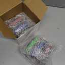 6 Pack Portable Magnetic Work Light with Hanging Hook, LED Work Light Rotatable Hook, Magnetic Back & Push Button for Car Repairing, Emergency, Hiking, Camping (Red, Blue, Green)