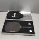 DuraFoam Pickleball Paddle  T700 Carbon Fiber Professional Pickleball Paddle,100% Foam Core Racket for Consistent Shots,Power & Control,Power X Hybrid Shape,Black