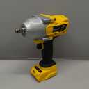 Cordless Impact Wrench Compatible with DeWalt 20V Battery: 1/2 Inch Hog Ring Impact Driver - High Torque - 1360N.m/1000Ft-lbs Cordless Impact Gun - Brushless Motor with LED Light - Tool Only