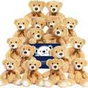 16 Pcs Teddy Bears Bulk Baby Shower Cute Stuffed Animal Toy for Decorations