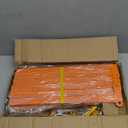 Lumber Rack Wall Mount, Lumber Storage Rack, Heavy Duty Wood Storage Racks with 6-Level System, 720 lb Sturdy Garage Wood Organizer, Orange Lumber Metal Racks for Indoor and Outdoor (4 PACK)