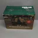 Musical Rotating Christmas Tree Stand with Memory Function, Built-in 6 Outlets 800W, Anti-tilt Noiseless 360 Degree Spinning Stand with Remote and Speaker, Up to 9ft 120 lb Artificial Trees