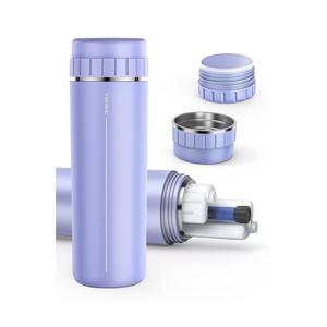 VAYDEER Insulin Cooler Travel Case, Medication Cooler For Travel Double Lids Large Contact Area Uniform Temperature Insulin Pen Cooler TSA Approved For Medications Carry | (Purple)