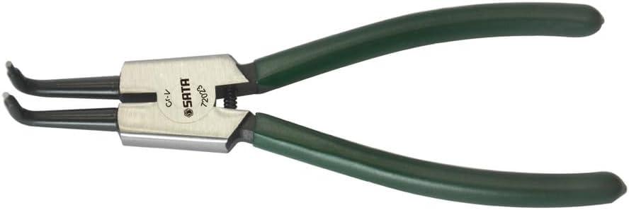 SATA 9" German Style Exernal Curved Snap Ring Plier - ST72023ST
