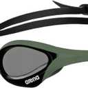 ARENA Unisex Cobra Ultra Swipe Racing Swim Goggles Anti-fog Technology Polycarbonate Hard Lens (Black)