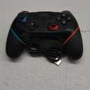 Wireless Switch Controller, Pro Controller Compatible with Switch/Lite/OLED, Remote Gamepad with 6-Axis Gyro, Dual Motor, Wake-up and Turbo - 2025 New Version