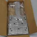 Universal 2" Receiver Trailer Hitch Winch Mount Plate ,Winch Mounting Bracket,Winch Mounting Plate (Silver)