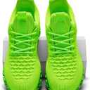 Mens Running Shoes Breathable Mesh Blade Walking Shoes Slip on Tennis Sneakers Fashion Non Slip Work Sport Gym Cross Trainer, Green. 47 Size