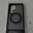 TORRAS Strong Magnetic & Seamless Stand for Samsung Galaxy S25 Ultra Case, Fit for MagSafe, Mil-Grade Drop Protection, Adjustable Kickstand for Samsung Galaxy S25 Ultra Case, Slim Frosted Matte Black (for Galaxy S25 Ultra, Black)