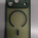 Symcele Designed for iPhone 17 Pro Case, Compatible with MagSafe, [Camera Protection] [15FT Military Drop Protection] Shockproof Translucent Matte Anti-Slip Phone Case, 6.3", Alpine Green